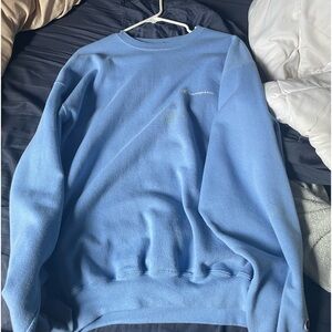 Y2K Vintage Champion Crewneck Baby Blue